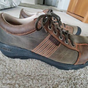 Keen Men's Size 10.5 Austin Brown Leather Oxford Shoe Boot 1007722
